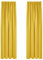 Deconovo Pencil Pleated Blackout Curtains Thermal Insulated Curtains for Bedroom 66 x 90 Inch Mustard Yellow 1 Pair
