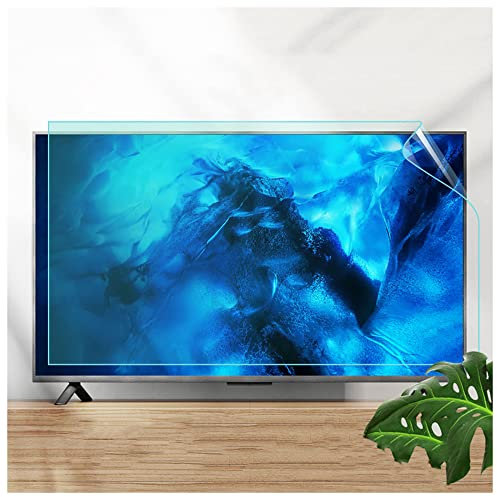 KELUNIS Pellicola salvaschermo Opaca per TV, Pellicola Anti Luce Blu/antiriflesso/AntiGraffio Rendi la Luce Morbida Chiarissimo Allevia l'affaticamento degli Occhi per LCD, LED/A / 50in 1095/616mm