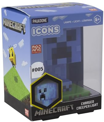 Paladone Minecraft - Charged Creeper Icon Light (PP8004MCF)