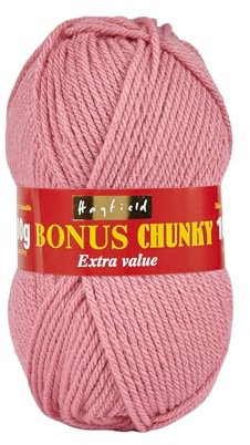 Sirdar Hayfield Bonus Chunky, Deep Rose (616), 100g