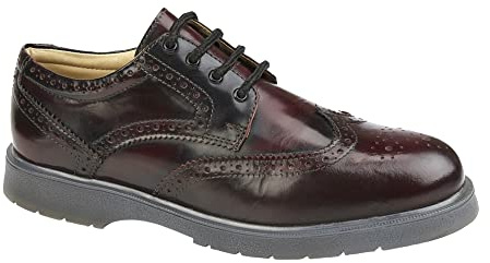 Grafters M282BD Mens Shoes Burgundy