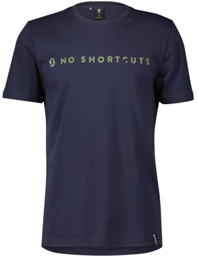 SCOTT T-Shirt No Shortcuts Blau Gr. XL