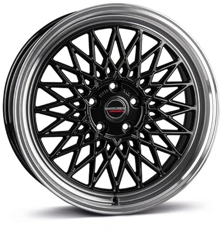 Borbet Felge B 8x18 ET30 5x112 black rim polished B 80830112566,5BRP