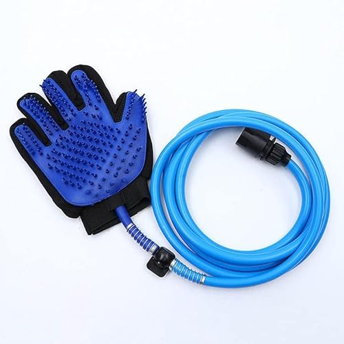 HASEA Fellpflegehandschuh Hund - Hunde Waschhandschuhe Pet Care - Hundedusche - Hundebürste Kurzhaar, Handschuh Hundehaare
