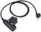 Pdflie Tactical Radio Headset 2 Prong Pin Adapter U94 Ptt Switch Cable Compatible with Midland Icom Alinco Walkie Talkie Earpiece(Civilian Wiring)