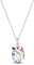NARMO Trendy Enamel Artist Paint Palette & Paint Brush Pendant Necklace Gifts Jewelry for Women Personalized 925 Sterling Silver Artist Necklace