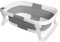 Bañera plegable 3 en 1 para niños pequeños y niños,bañera ergonómica para bebés- bañera plegable para bebés, bañera infantil - bañera-63 * 43 * 20cm-gris
