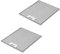 SOS Accessoire Set of 2 Metal Filters (Anti-Grease) 267 x 305 mm for Cooker Hood C00242705, C00280008 AEG, Airforce, Amana, Arston Hotpoint, Arthur Martin