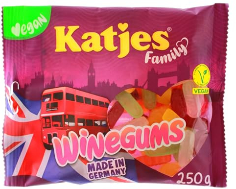 Katjes Family Winegums vegan, 22er Pack (22 x 250g)