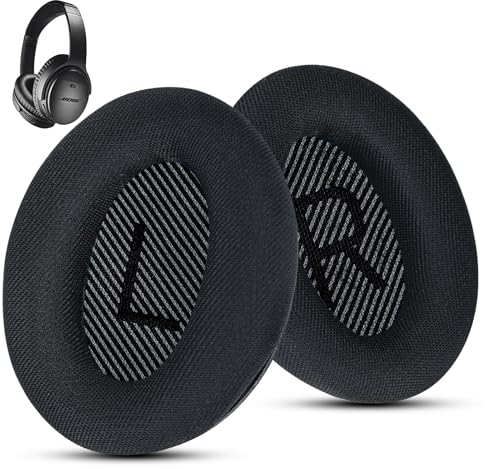 Komfort-Ohrpolster für Bose Quiet Wzsipod 35/QC35ii Kopfhörer, kompatibel mit QC45, QC35ii, QC25, QC15 und mehr, exklusive Ersatzteile, S1