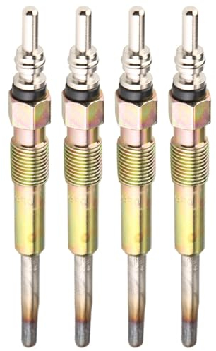4 Stück Glühkerzen, Eisen Diesels Heizung Glühkerzen Auto Zündkerzen für Sitz A3 A4