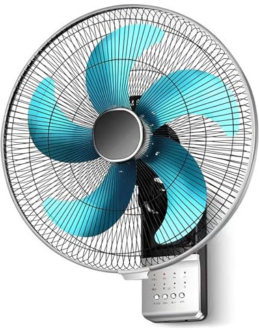 Industrieller Wandventilator, 500 mm, robuster oszillierender Metallventilator mit hoher Geschwindigkeit und 3 Geschwindigkeitsregelung