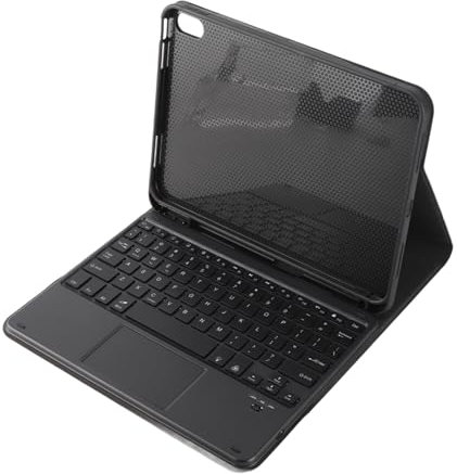 ciciglow Étui pour Tablette avec Clavier, Clavier USB, écran Tactile rétroéclairé coloré, Clavier Bluetooth, Housse de Protective en Cuir pour Tablette (Modèle #-4)