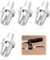Aisikoo 4 Stück M7 Fahrrad Bremshebel Einstellschraube, Bremshebel Regler Schrauben, Aluminiumlegierung Bremszug Stellschraube für Mountainbike, Rennrad, MTB, Fahrrad