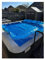 copertura piscina Copertura a bolle per vasca idromassaggio solare, copertura isolante per riscaldatore per piscina, copertura solare rettangolare per piscina interrata e fuori terra(2m x 4m (6ftx13ft