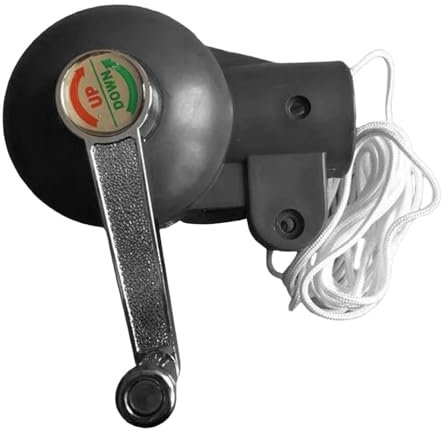 Premium Umbrella Crank Mechanism – Smooth-Turning Steel Handle for Outdoor Umbrellas | Easy-Install Replacement Crank for Cantilever, Pergola & Deck Umbrellas – Rust-Proof & Ergonomic Grip