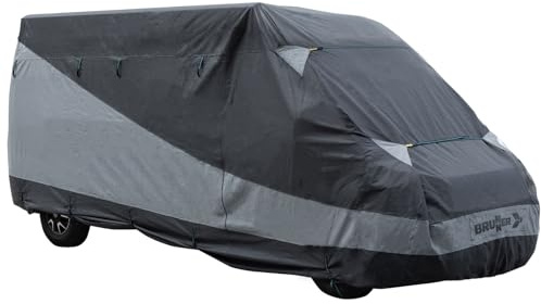 BRUNNER PRO Cover 12M Schutzhülle Ducato Boxer Jumper FAHRZEUGLÄNGE L4=6,36 | BRUNNER PRO Cover 12M Abdeckplane Atmungsaktiv Wasserabweisend UV-Beständig Winter+Sommer, FÜR FAHRZEUGLÄNGE L4=6,36m
