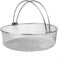 Cestello per friggitrice ad aria in acciaio inox da 21 cm con design a rete per migliorare le prestazioni di cottura