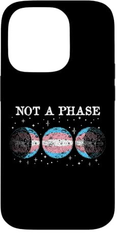 Hülle für iPhone 14 Pro Transgender Pride Flag ist Keine Phase