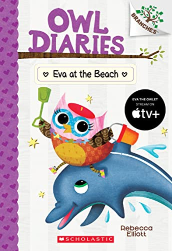 Eva at the Beach: Volume 14 (Owl Diaries, 14, Band 14)