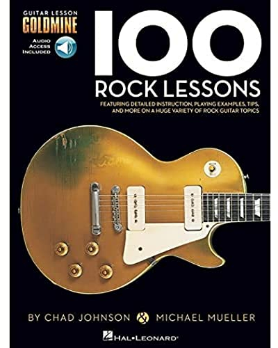 Guitar Lesson Goldmine: 100 Rock Lessons: Lehrmaterial, CD für Gitarre, Tabla Tarang: Guitar Lesson Goldmine Series