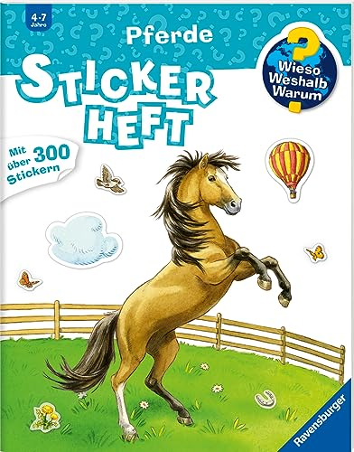 Wieso? Weshalb? Warum? Stickerheft - Pferde (ab 4 Jahre - mit über 300 Stickern)