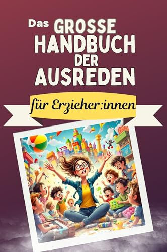 Das große Handbuch der Ausreden für Erzieher:innen - Das perfekte Geschenk für Erwachsene und Teenager für Weihnachten und Geburtstag