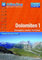 Hikeline Wanderführer Dolomiten 01: Rosengarten, Latemar, Val di Fassa. 1 : 50.000, 511 km, wasserfest, GPS-Tracks Download