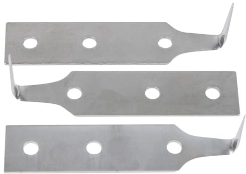 KS Tools 140.2357 Edelstahl-Ziehklingen-Satz,Klingenlänge 38mm,3-tlg.