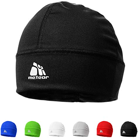 meteor Mütze unter Helm für Damen und Herren – Winddichte Skull Cap für Joggen Fahrradhelm Skifahren Snowboard