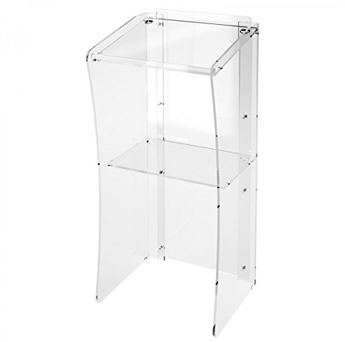 Avà srl Podest für Konferenzen aus Plexiglas transparent mit geneigter Leseplatte