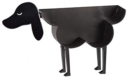 AC1 Toilettenpapierhalter Hund, Schwarz
