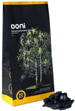 OONI – Carbón Premium para Horno de Pizza – Bolsa de 4 kg