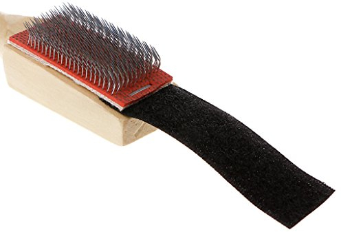 LANCHEN Limpiadores de Alambre de Suela de Gamuza de Madera para Zapatos de Baile Cepillo de Limpieza para Calzado