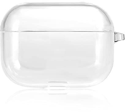 Initial Name Case for AirPods 3rd Generation Case 2021 - Full Body Protective Case, Shock-Resistant Silicone Case Cover Compatible with Apple AirPods 3 Case (clear)