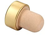 Feinschmecker Essig & Öl – Flaschen mit Ausgießer, Handgefertigtes Geschenkeset Made in Germany. Einzigartig, zeitlos und chic. Ausgießer in Deluxe- Gold (2x Ausgießer Gold)