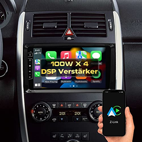 DYNAVIN Android Autoradio Navi für Mercedes Sprinter Vito Viano A Klasse: 9 Zoll OEM Radio mit Wireless Carplay und Android Auto | Head-up Display | Inkl. DAB+; D9-DF427 Premium Flex