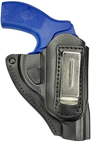 VlaMiTex IWB Leder Revolver Holster für Smith & Wesson 650/651 / 940 (Rechts - IWB 11)