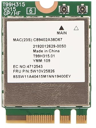 für MT7922 WiFi 6E Drahtlose Karte NFA765 Chip Bluetooth 5 3 High Speed 5400 MHz Übertragung Laptop Drahtlose Karte