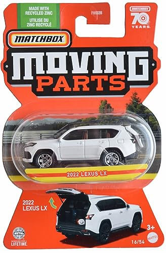 Matchbox 2022 Lexus LX, Bewegliche Teile 16/54 [Weiß]