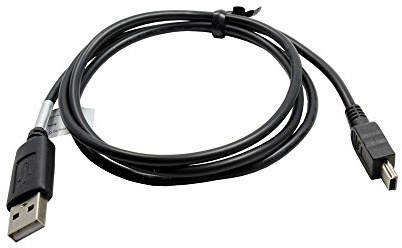 Mobile-Laden USB Cable compatible con Olympus FE-210, Mini-USB, 1 metro