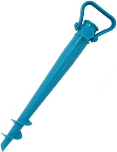 Base de Soporte para Sombrilla de Playa Resistente al Viento, 41.5cm, Sujeción Firme en Arena, Variedad de Colores, Ideal para Días Soleados y Ocio al Aire Libre