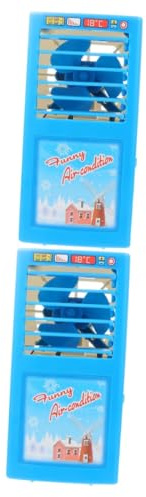 UPKOCH 2pièces Climatiseur Simulé pour Garçon Fille Jouet Éducatif De Jeu De Rôle à Domicile sans Pile Couleur Aléatoire
