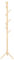 HOMCOM Perchero de Pie Perchero para Ropa de Madera con 8 Ganchos para Colgar Bolsas Forma de Árbol para Pasillo Entrada Dormitorio 40x40x165 cm Natural