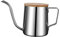 TOPBATHY Cafetera De Goteo Acero Inoxidable Tapa Pico Estrecho 350 Ml Diseño Ergonómico