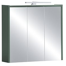 Schildmeyer Lovis Spiegelschrank 157082, Waldgrün, 65 x 16 x 62,7 cm