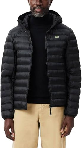 Lacoste Men's Jacket Veste, Noir, 50 Homme