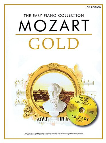 The Easy Piano Collection: Mozart Gold (CD Edition): Noten, CD für Klavier: Spielbuch Klavier leicht