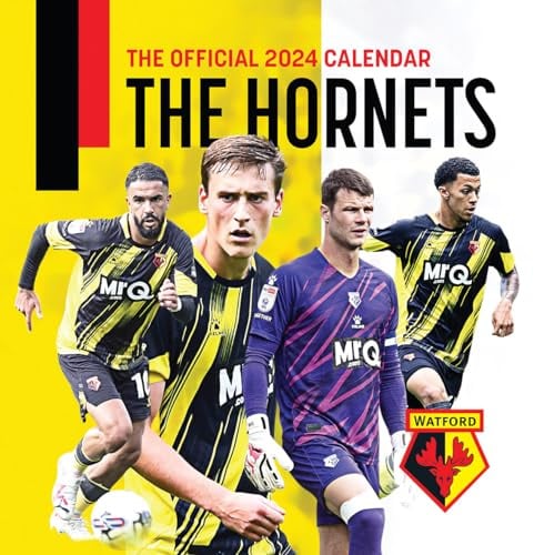 OFFICIAL WATFORD FC DESK CALENDAR 2024