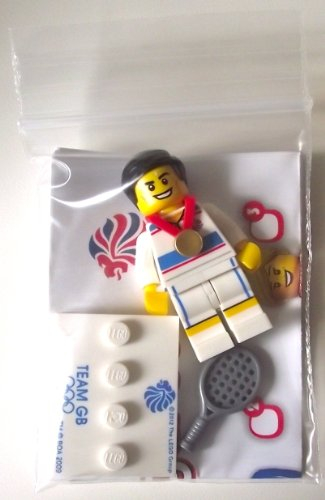 Lego Team GB Olympische Spiele Minifiguren – Taktisches Tennisspieler-Set #8909
